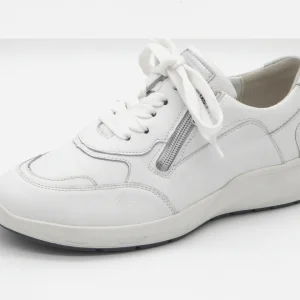 131-01-015 Dames Veterschoenen  Comfort Waldlaufer 831004-301-663 Wit Wijdte M (3509)