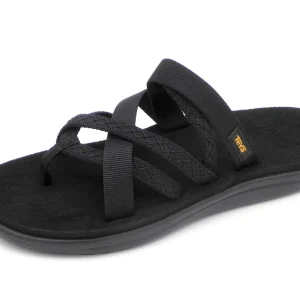 165-99-002 Dames Open Slippers Wandelslipper Teva Voya 1117032 MHBC Zwart  (2439)