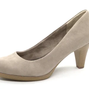 101-19-001 Dames Hakschoenen Pumps Marco Tozzi 22411-341 Donkerbeige  (480)