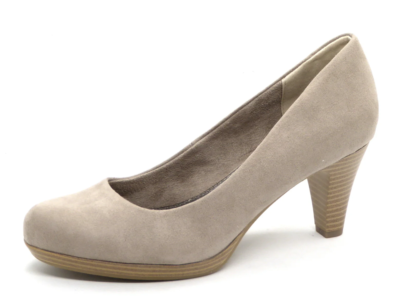 101-19-001 Dames Hakschoenen Pumps Marco Tozzi 22411-341 Donkerbeige (480)