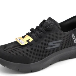 242-99-015 Heren Instappers Sportief Skechers Slip-Ins Go Walk Flex 216324 BBK Zwart  (2993)