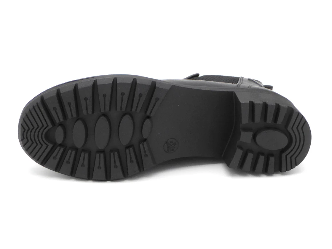 172-99-010 Dames Hoge Schoenen Boot Plat Jana 26460-022 Zwart Wijdte H (2195) - Afbeelding 5