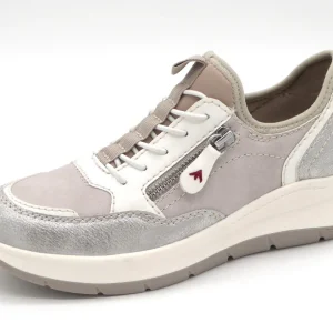 142-81-004 Dames Instappers Sportief Jana 23775-204 Lichtgrijs Wijdte H (2901)