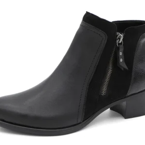 171-99-008 Dames Hoge Schoenen Boot Hak Remonte R5172-03 Zwart (2258)