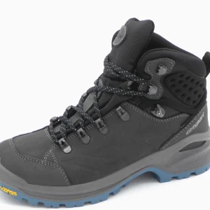 179-89-002 Dames Hoge Schoenen Wandelboot Grisport Terrain Mid 15207-02 Donkergrijs  (2071)