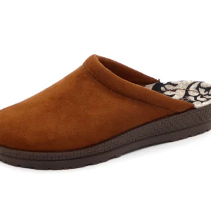 183-25-003 Dames Pantoffel-Muilen Gevoerd Rohde 2291-76 Middenbruin  (754)