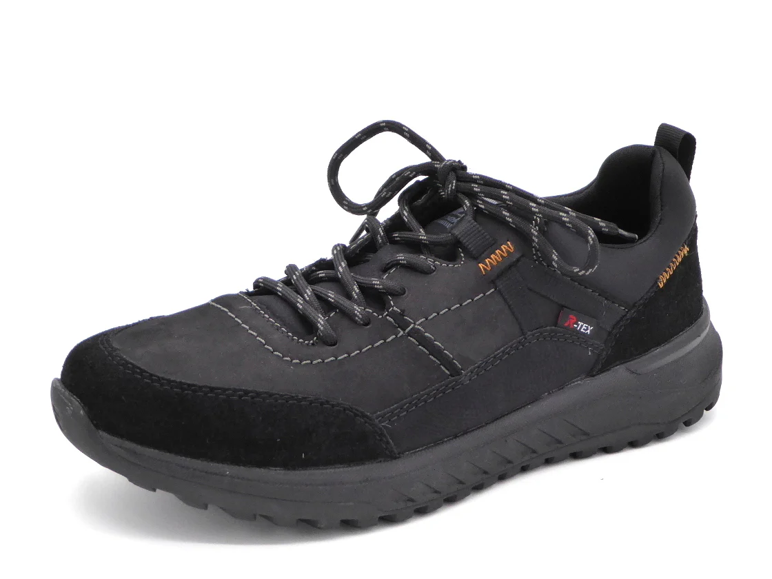 232-99-010 Heren Veterschoenen Sportief Rieker U0100-00 Zwart (2766)