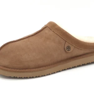 283-25-002 Heren Pantoffel-Muilen Gevoerd Rohde 7150-76 Middenbruin  (2866)