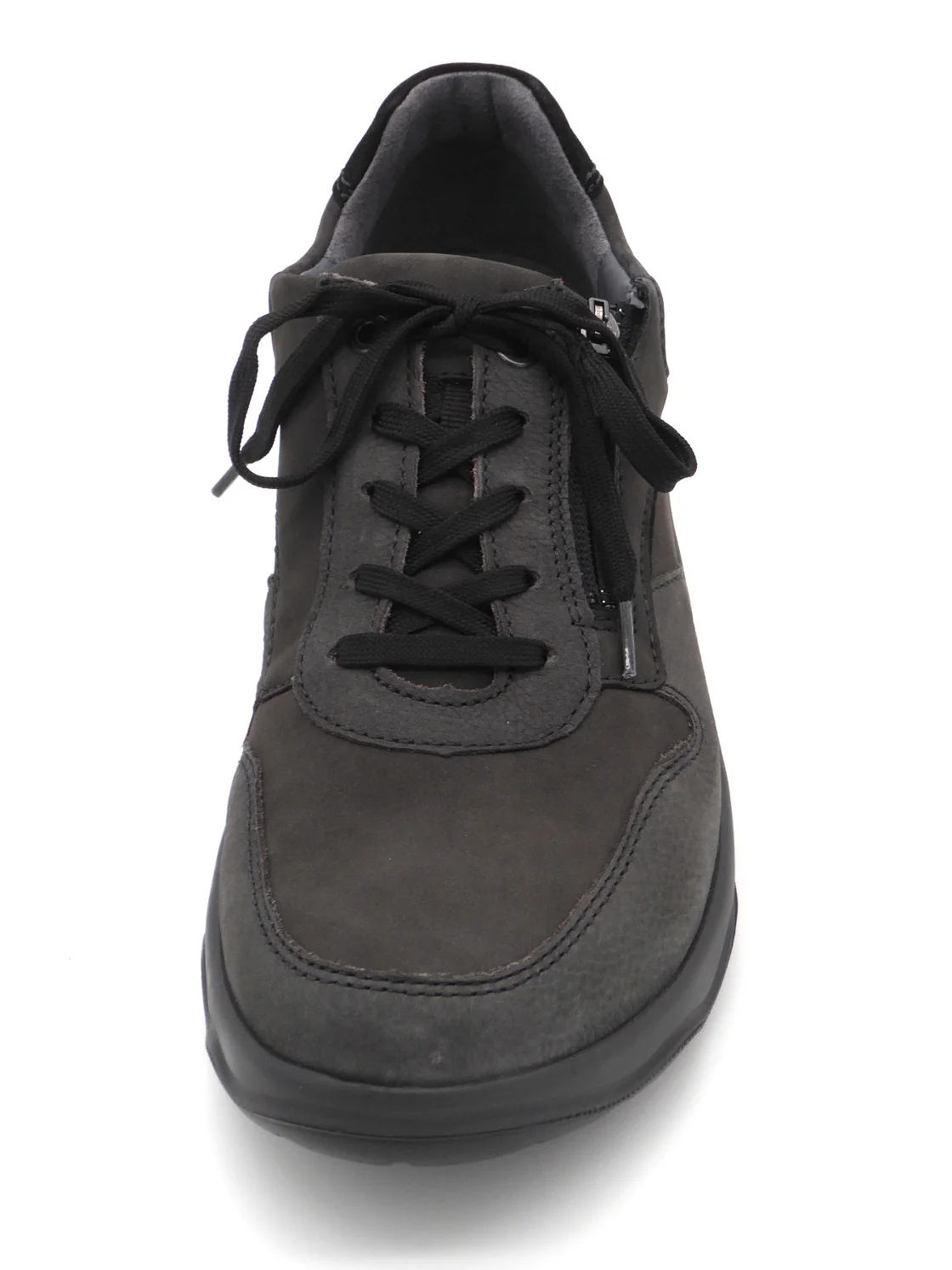 231-89-003 Heren Veterschoenen Comfort Waldlaufer 718006-310-696 Donkergrijs Wijdte H (3305) - Afbeelding 4