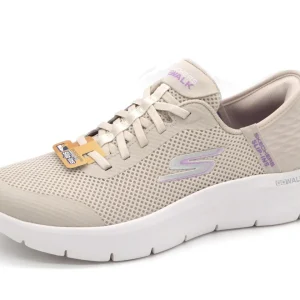 142-11-003 Dames Instappers Sportief Skechers Go Walk Flex-Grand Entry 124836 OFWT Lichtbeige  (3257)