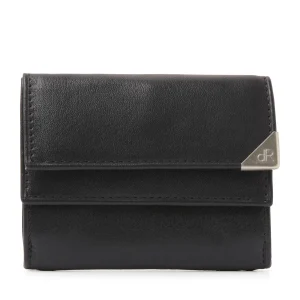 92-15560-9 Lederwaren Heren Portemonnee Bilfolds HJ de Rooy Toronto 15560 Zwart  (3009)