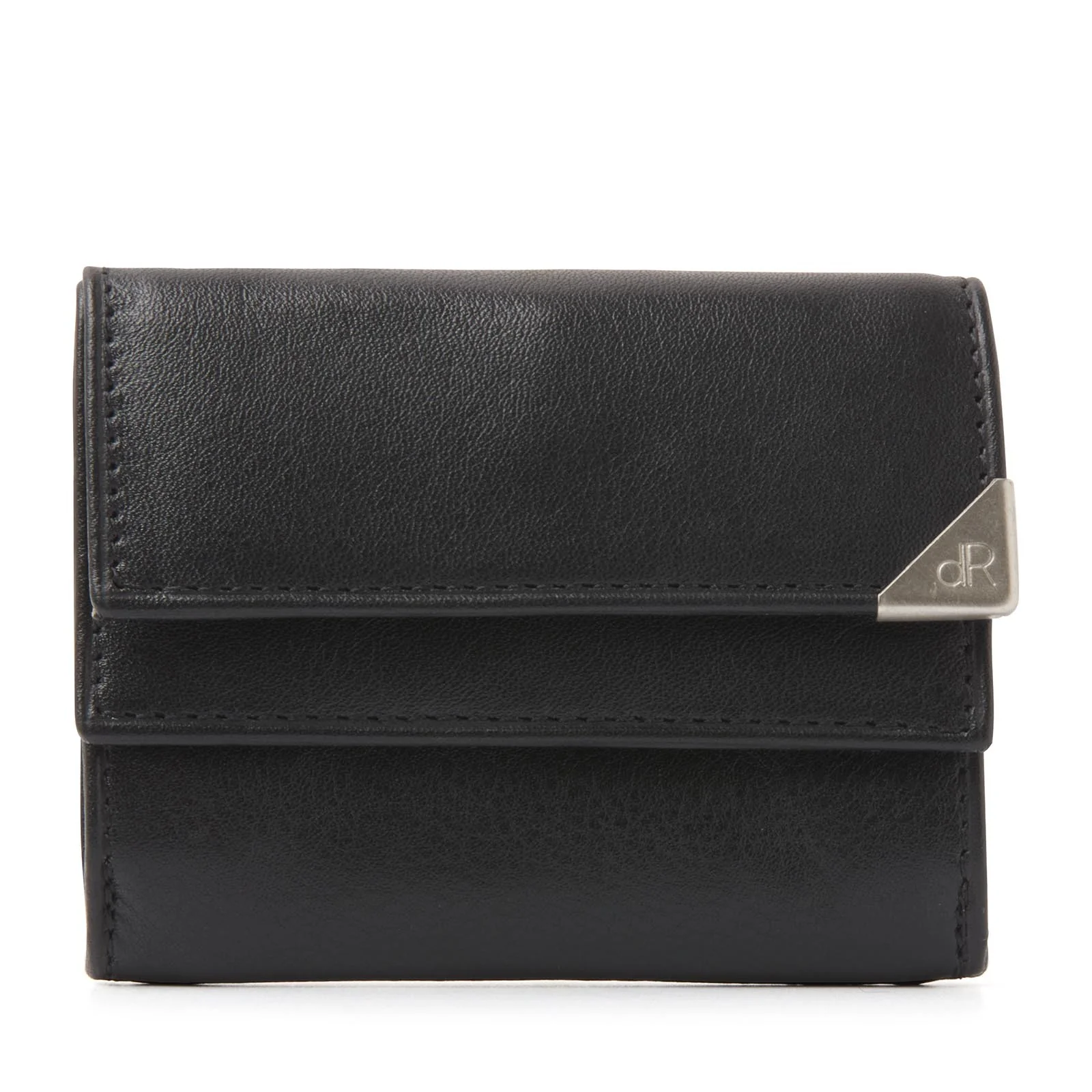 92-15560-9 Lederwaren Heren Portemonnee Bilfolds HJ de Rooy Toronto 15560 Zwart (3009)