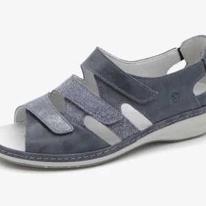 151-75-007 Dames Sandalen Comfort Suave P962TBL Middenblauw (3216)