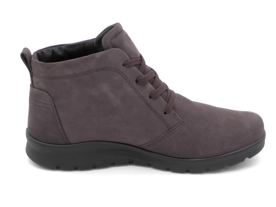 172-29-005 Dames Hoge Schoenen Boot Plat Ecco Babett 215583-02576 Donkerbruin (2038) - Afbeelding 3