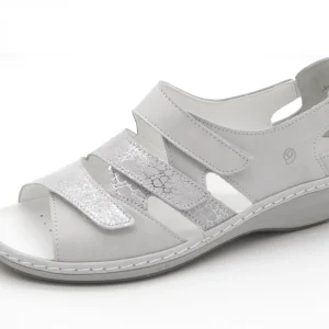151-81-005 Dames Sandalen Comfort Suave P962TWZ Lichtgrijs (3524)