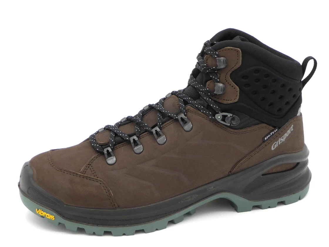 279-29-006 Heren Hoge Schoenen Wandelboot Grisport Terrain Mid 15207-04 Donkerbruin (2069)