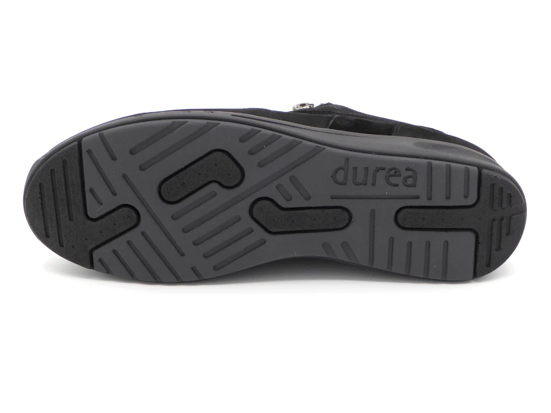 131-99-012 Dames Veterschoenen Comfort Durea Go 6260-688-0127 Zwart Wijdte K (2790) - Afbeelding 5