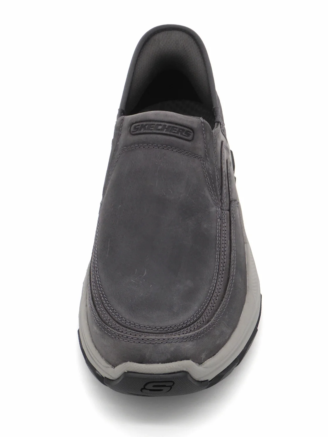 242-89-001 Heren Instappers Sportief Skechers Slip Ins Respected Elgin 204810 CHAR Donkergrijs (3262) - Afbeelding 4