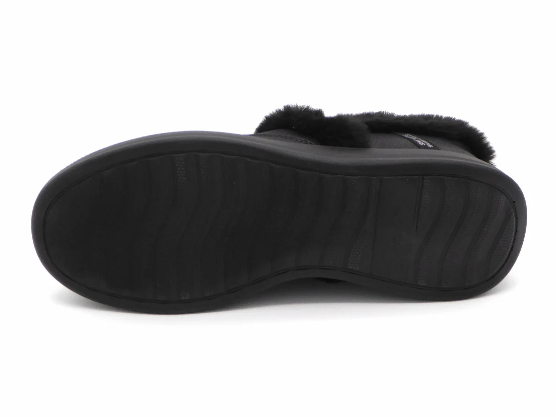 192-99-015 Dames Pantoffel-Gesloten Ongevoerd Skechers Slip-Ins Cozy Escape 168114 BBK Zwart (3439) - Afbeelding 6