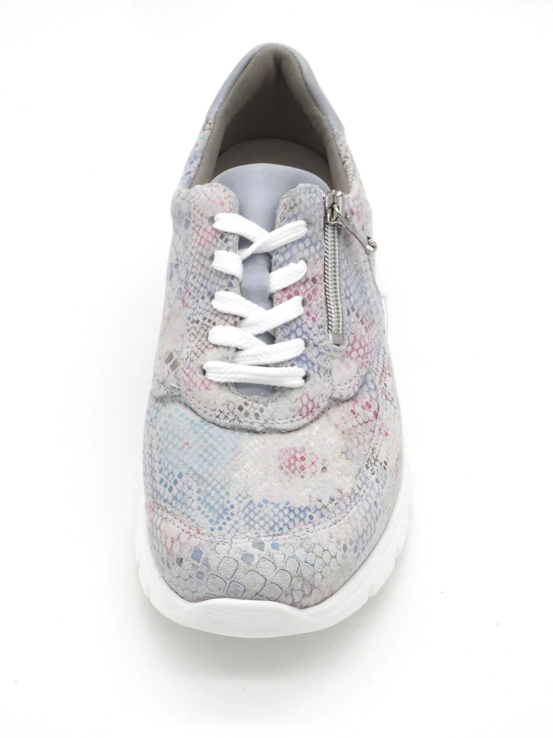 131-51-002 Dames Veterschoenen Comfort Waldlaufer OrthoTritt 626K02-322-299 Combi Kleuren Wijdte K (3501) - Afbeelding 4