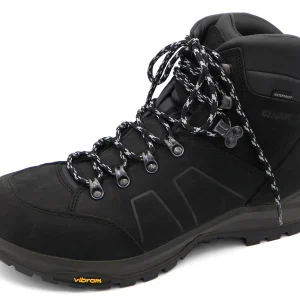 279-99-004 Heren Hoge Schoenen Wandelboot Grisport Utah Mid 14439-01 Zwart (1500)