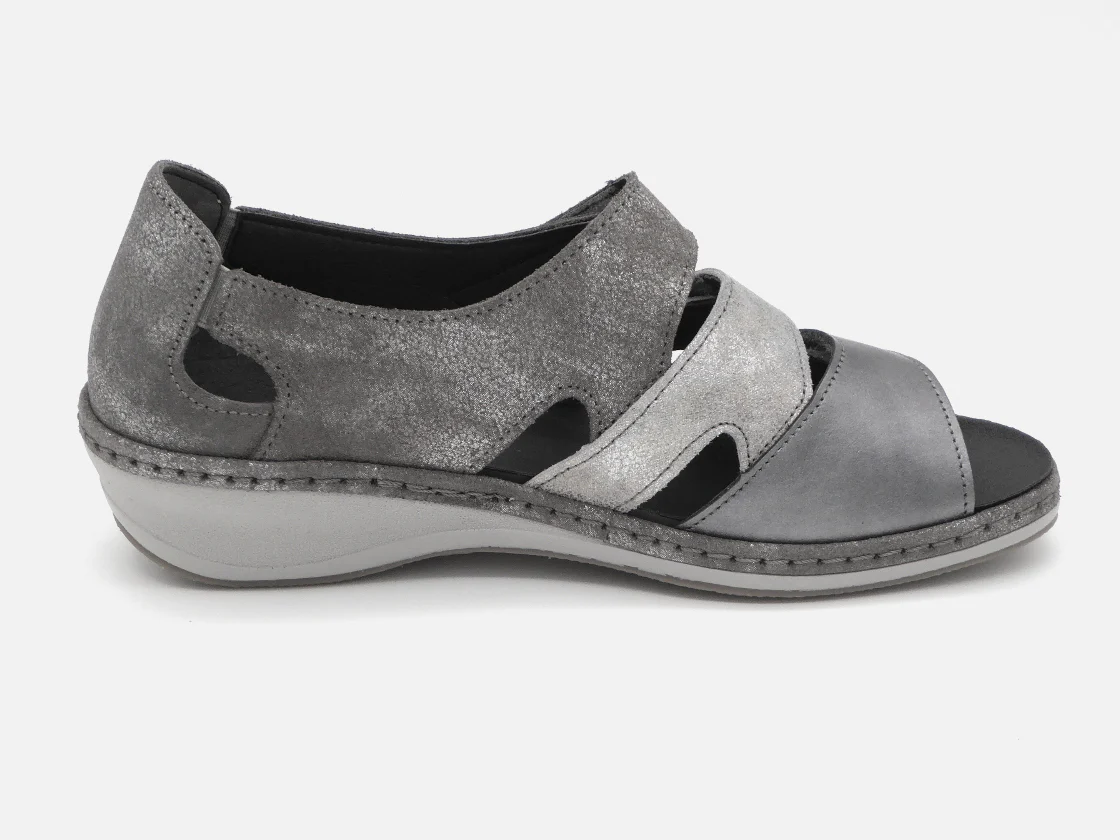 151-89-001 Dames Sandalen Comfort Suave 0962TTE Donkergrijs (3218) - Afbeelding 3