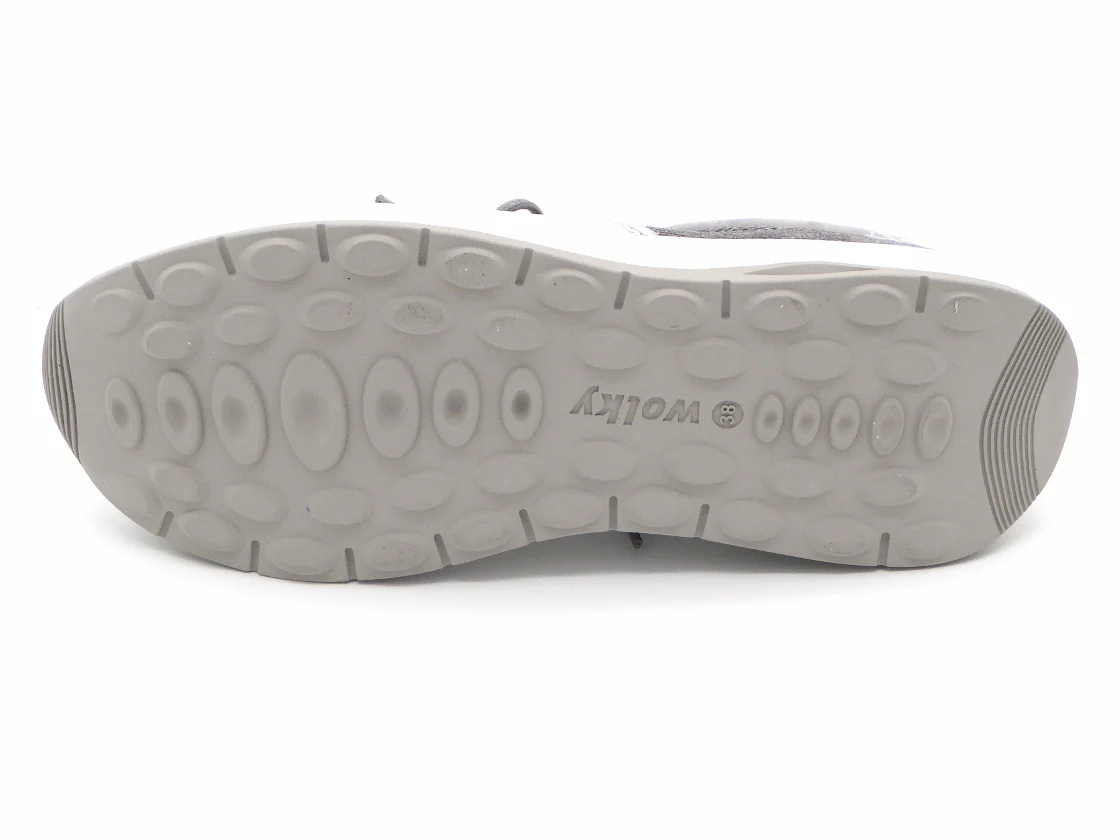 132-81-004 Dames Veterschoenen Sportief Wolky Cupar 0097591-200 Lichtgrijs (2554) - Afbeelding 5