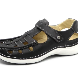 112-99-001 Dames Bandschoenen Sportief Wolky Rolling Sun 0720435-070 Zwart  (468)