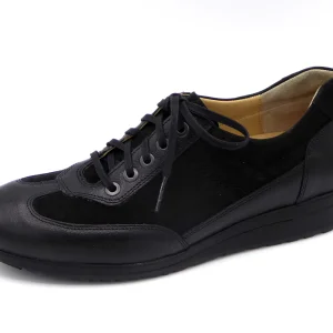 131-99-026 Dames Veterschoenen  Comfort Durea 6162-182-7032 Zwart Wijdte E (1465)