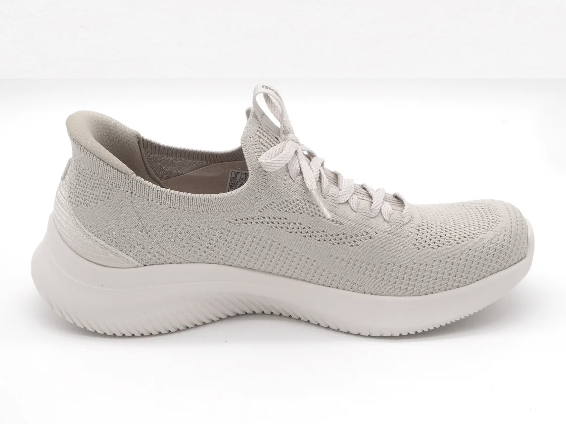 142-11-005 Dames Instappers Sportief Skechers Ultra Flex 4.0 150804 NAT Lichtbeige (3635) - Afbeelding 3