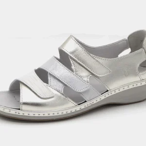 151-81-008 Dames Sandalen Comfort Suave 0962TZM Lichtgrijs (3217)