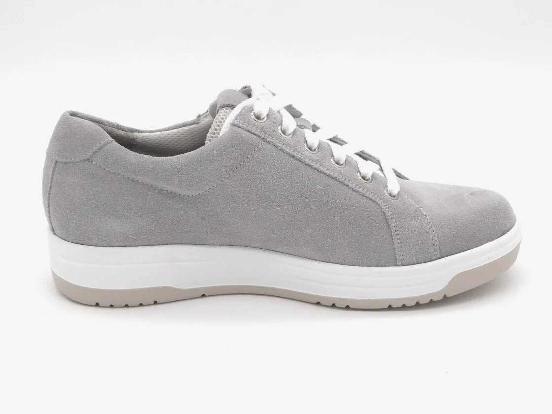 131-85-001 Dames Veterschoenen Comfort Durea 6291-688-1612 Middengrijs Wijdte K (3513) - Afbeelding 3