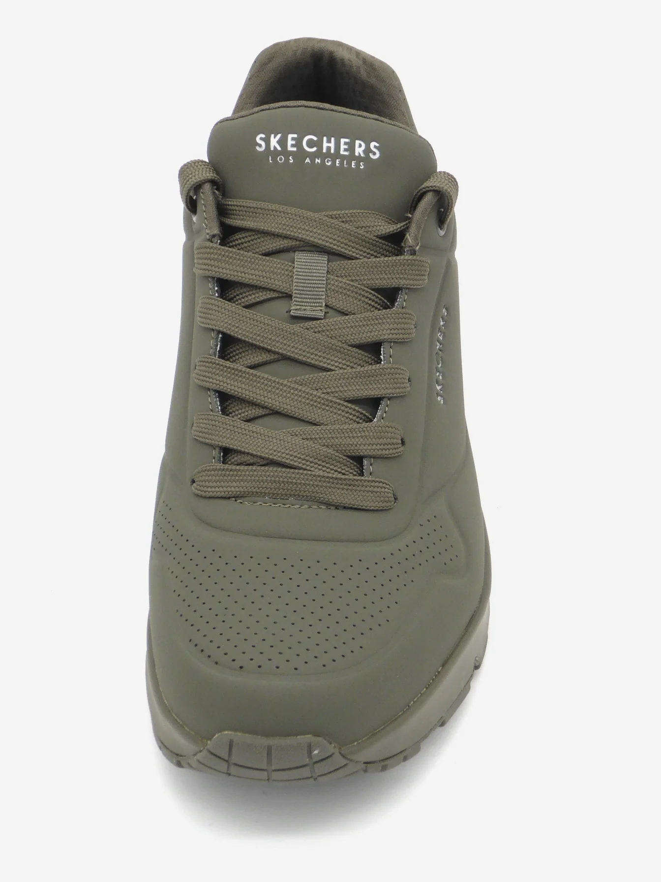 232-69-005 Heren Veterschoenen Sportief Skechers Uno Stand On Air 52458 DKGR Donkergroen (2021) - Afbeelding 4