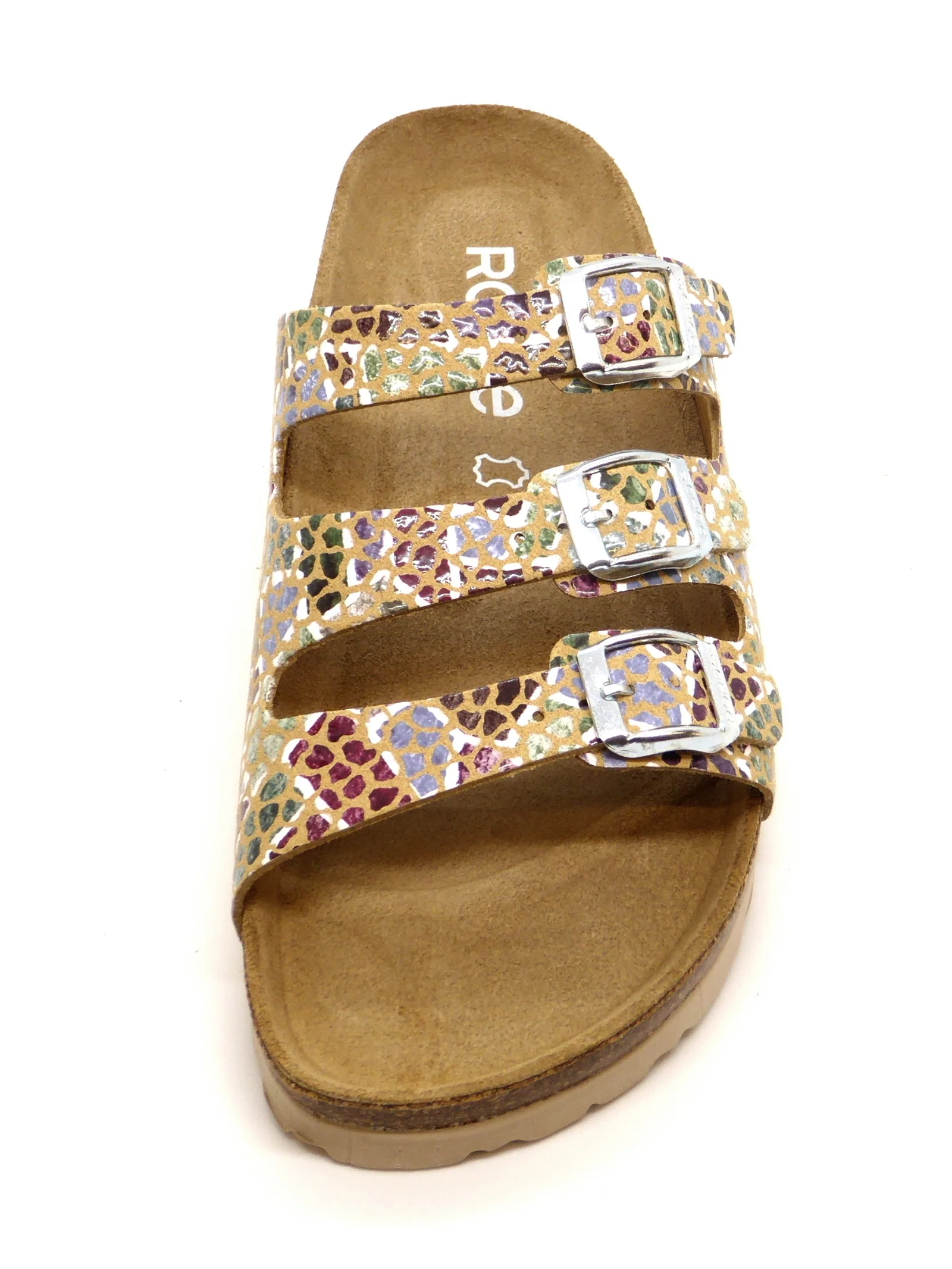 162-51-001 Dames Open Slippers Sportief Rohde 5620-75 Combi Kleuren (1149) - Afbeelding 4