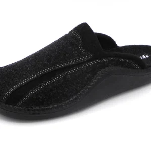 282-89-005 Heren Pantoffel-Muilen Ongevoerd Westland 20646-700 Monaco 246 Donkergrijs Wijdte H (2133)