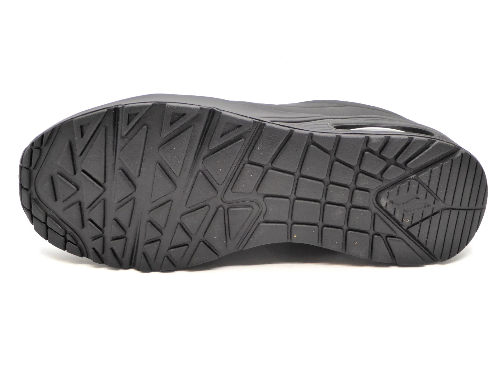 232-99-009 Heren Veterschoenen Sportief Skechers Uno Stand on Air 52458 BBK Zwart (1009) - Afbeelding 5