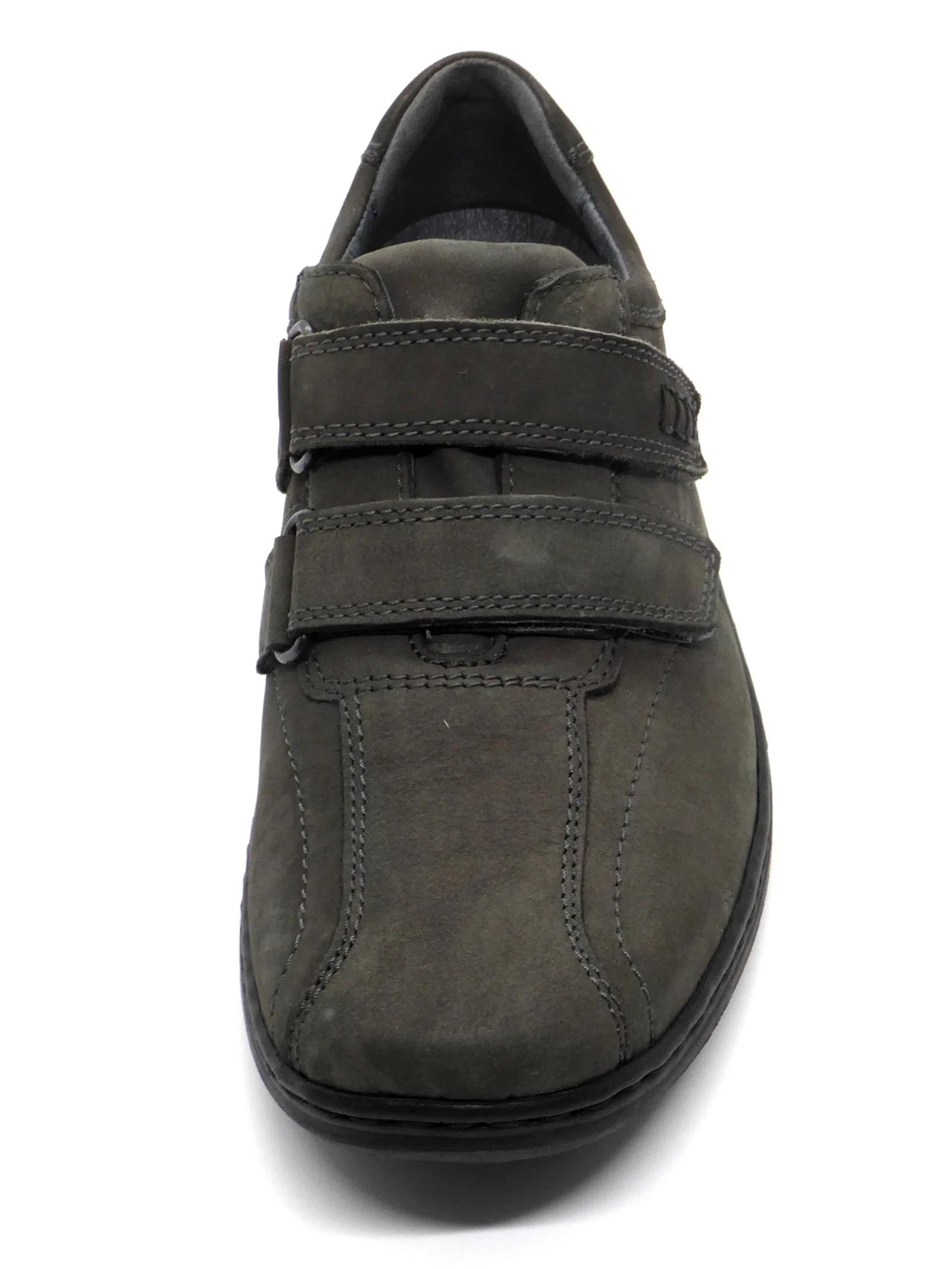 221-89-003 Heren Klittenband Schoenen Comfort Waldlaufer 478301-191-052 Donkergrijs Wijdte H (378) - Afbeelding 4
