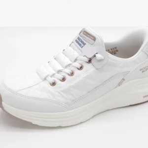 142-01-002 Dames Instappers Sportief Skechers Contour Foam Golden Hour 150413 WTRG Wit  (3632)