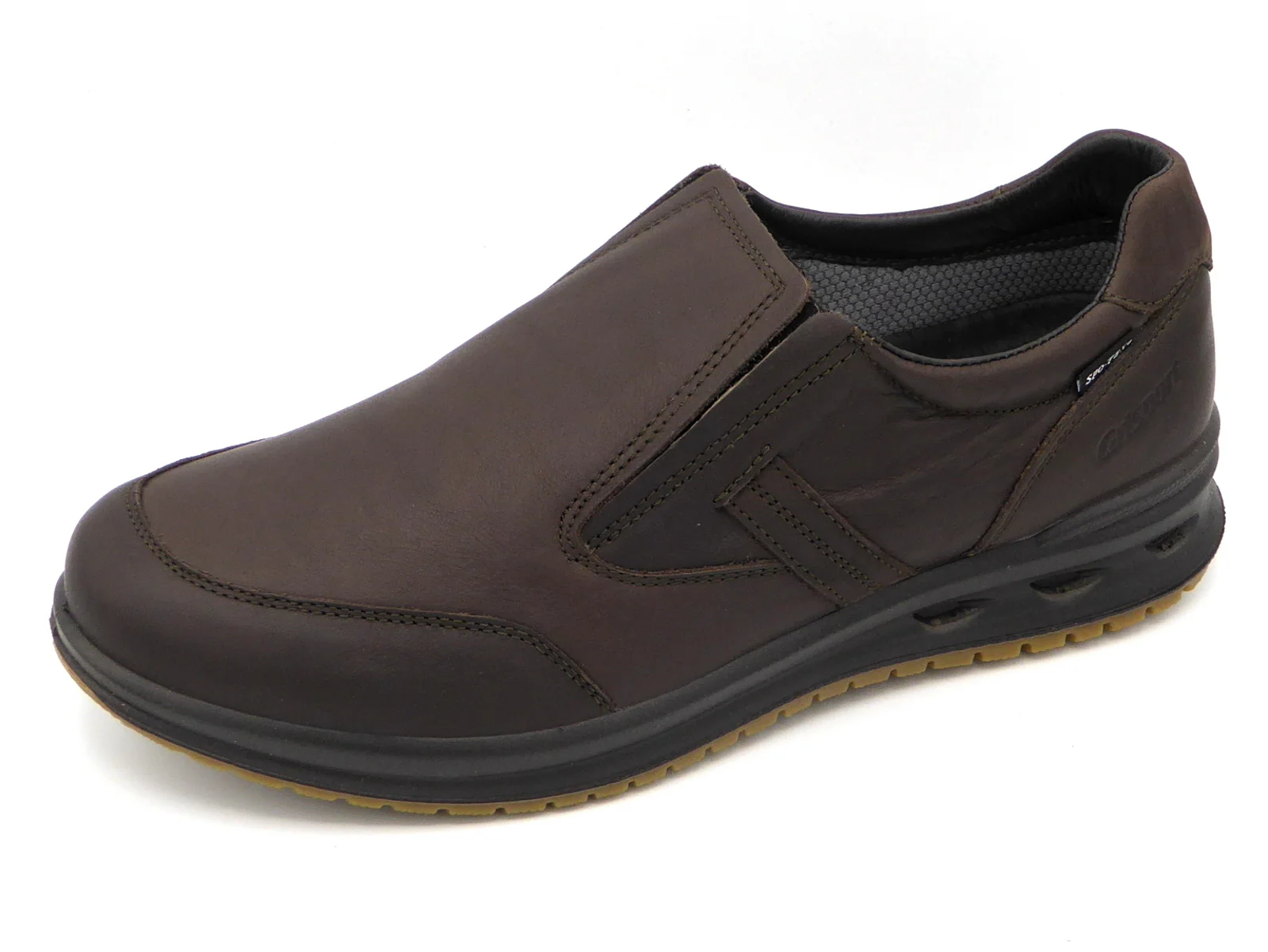 242-29-004 Heren Instappers Sportief Grisport Active 43021-04 Donkerbruin (616) - Afbeelding 2