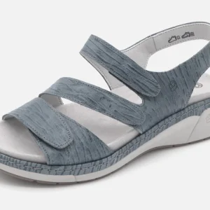 151-75-005 Dames Sandalen Comfort Suave 18009T2 Middenblauw (2627)