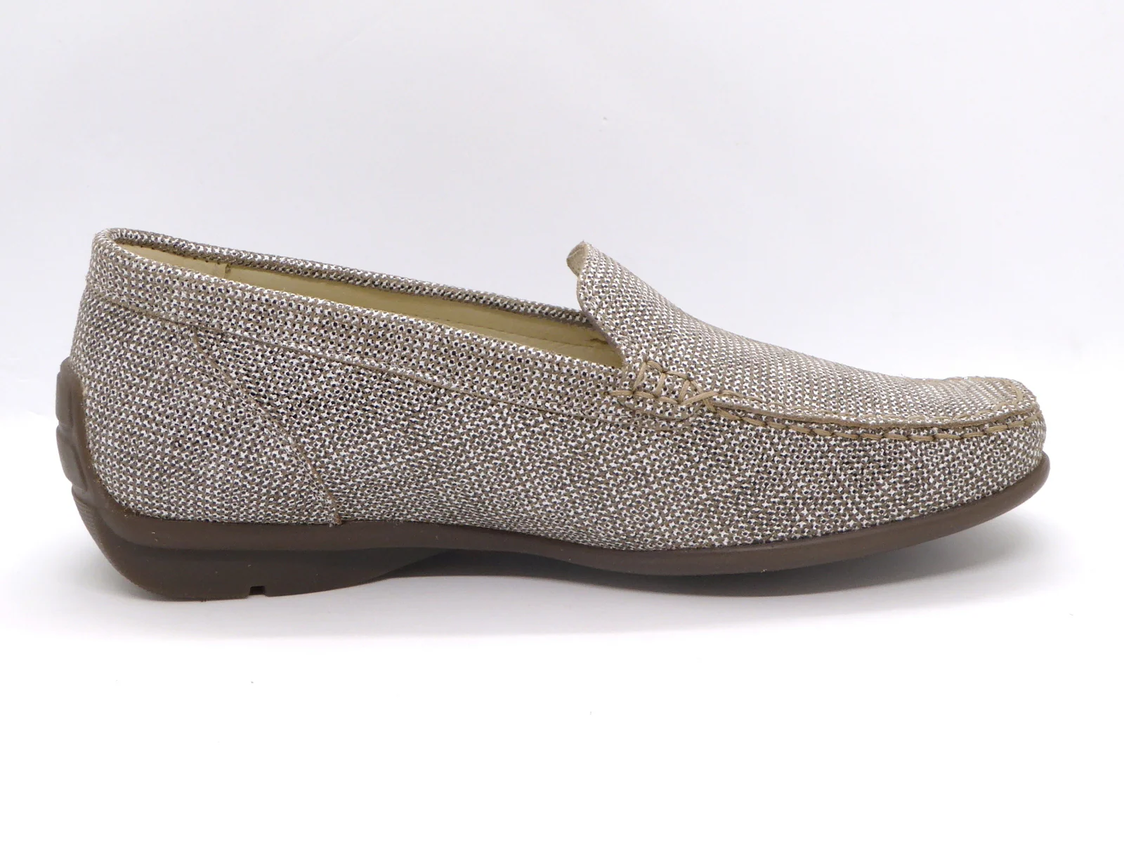 141-19-001 Dames Instappers Comfort Waldlaufer 43100-127-094 Donkerbeige Wijdte H (2350) - Afbeelding 3