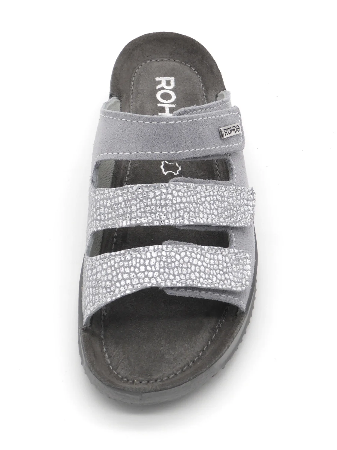 161-85-005 Dames Open Slippers Comfort Rohde 1932-52 Middengrijs (3578) - Afbeelding 4