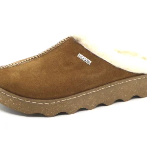183-25-001 Dames Pantoffel-Muilen Gevoerd Rohde 6125-76 Middenbruin  (267)