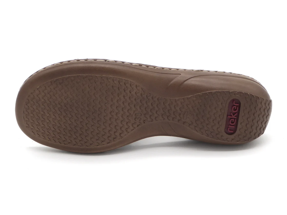 153-79-006 Dames Sandalen Mode Rieker 608G9-14 Donkerblauw (3548) - Afbeelding 5