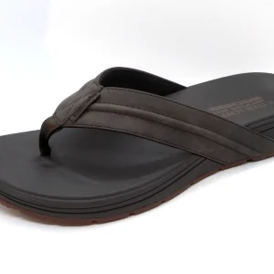 265-29-003 Heren Open Slippers Wandelslipper Skechers Patino-Marlee 205111 CHOC Donkerbruin  (3645)