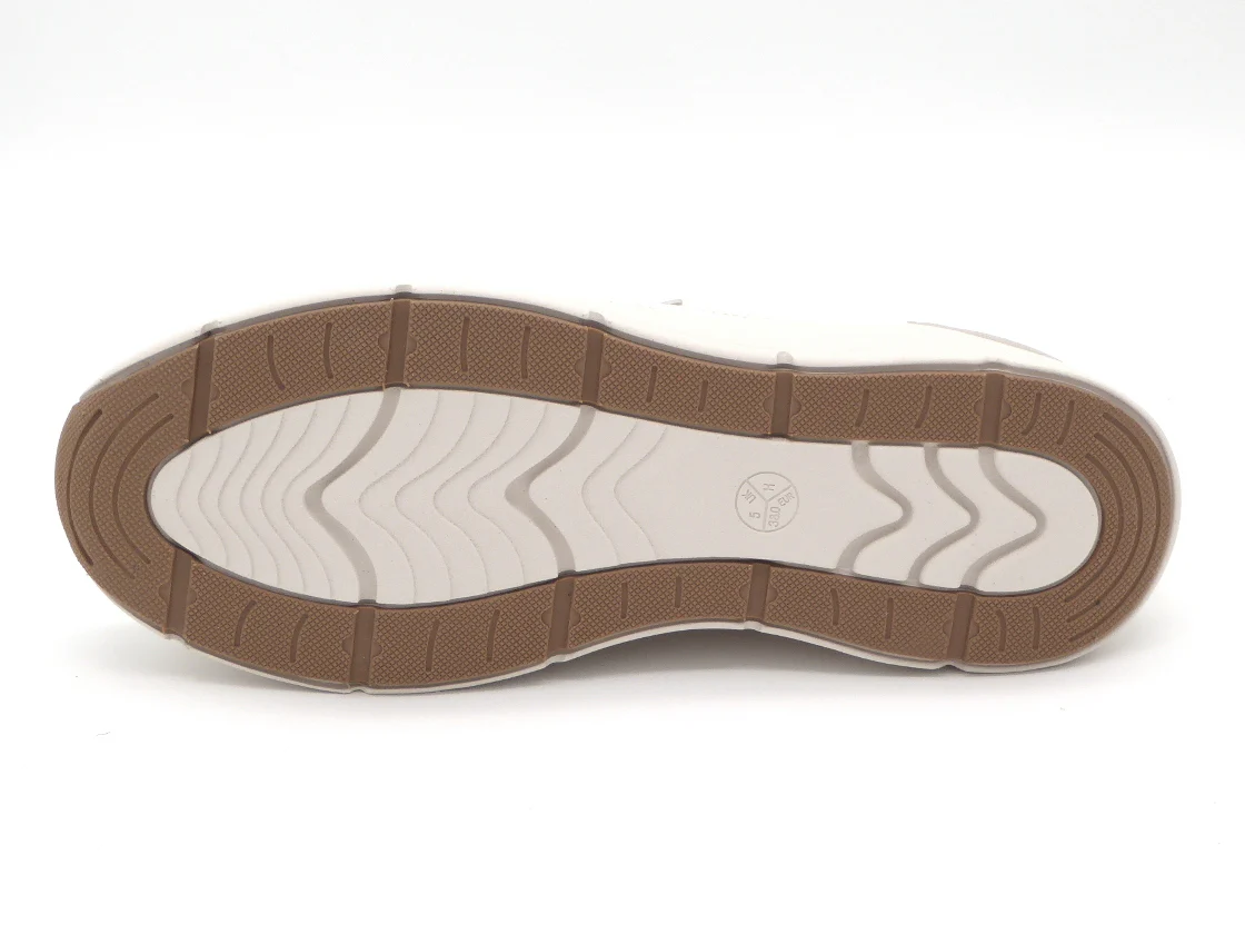 142-11-004 Dames Instappers Sportief Jana 23777-499 Lichtbeige Wijdte H (3486) - Afbeelding 5