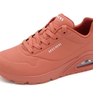 132-49-001 Dames Veterschoenen  Sportief Skechers Uno Stand on Air 73690 RST Oranje  (1985)