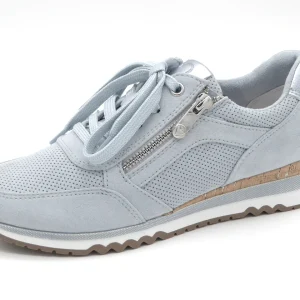 133-71-007 Dames Veterschoenen Sneaker Marco Tozzi 23781-876 Lichtblauw (3476)