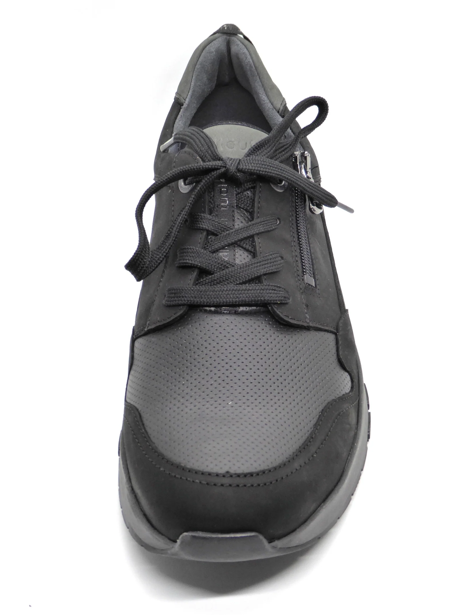 231-99-002 Heren Veterschoenen Comfort Waldlaufer 710003-401-635 Zwart Wijdte H (1415) - Afbeelding 4