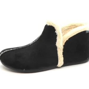 193-99-005 Dames Pantoffel-Gesloten Gevoerd Q-Fit Granada 3310.2.001 Zwart  (1809)